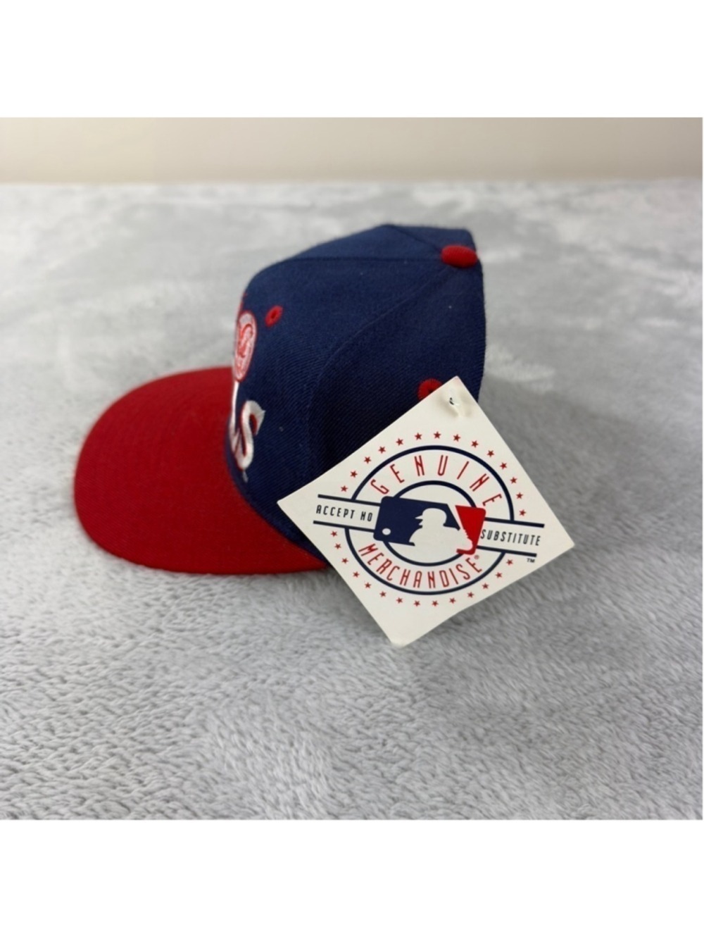 Vintage California Angels NWT MLB Wool Snapback Hat Deadstock Retro 80/90s
